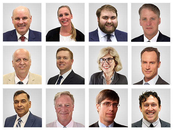 Headshot images of all 12 members of the Hydrogen Optimized Management Team.