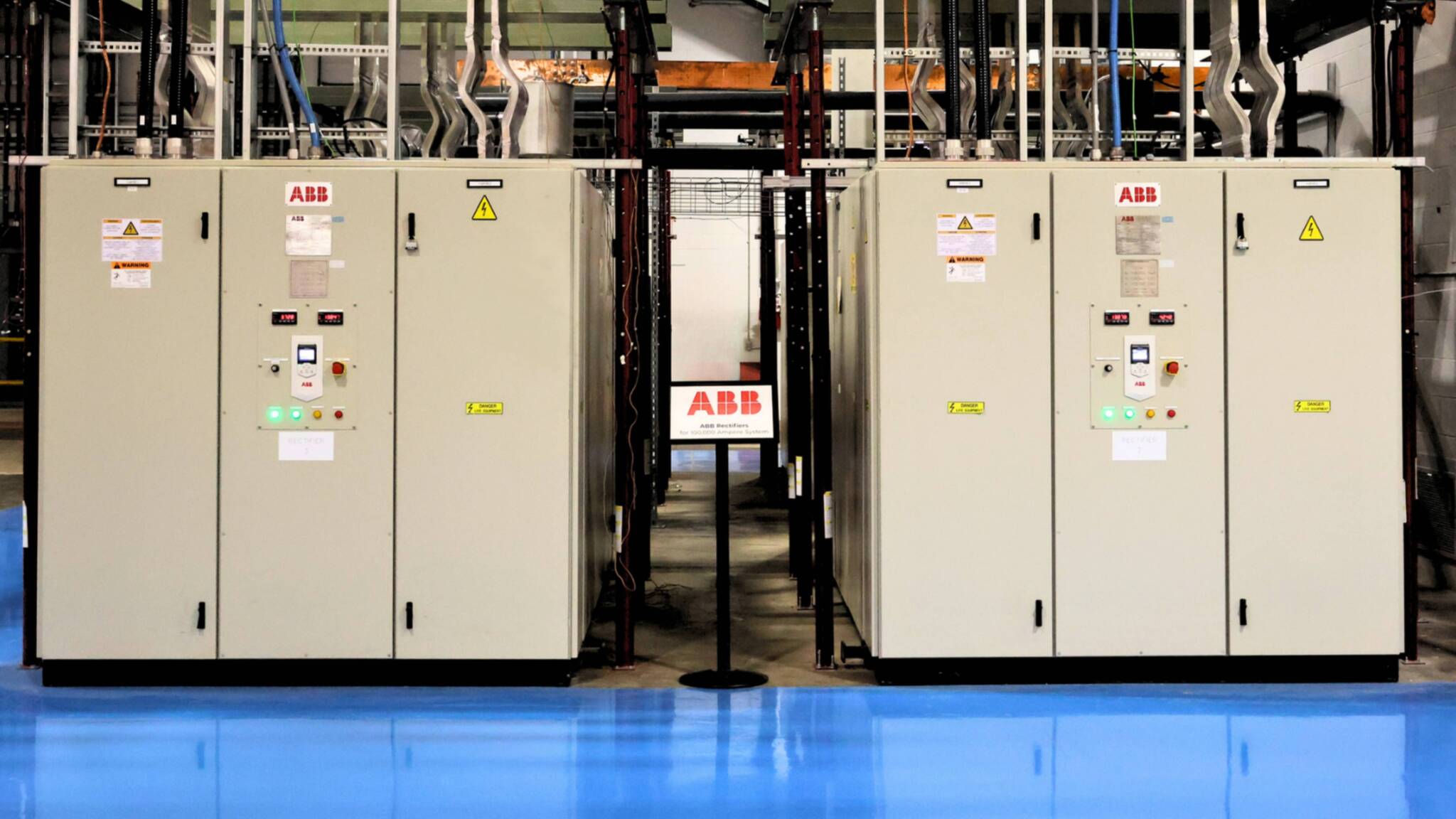 ABB Rectifiers at the Hydrogen Optimized plant.